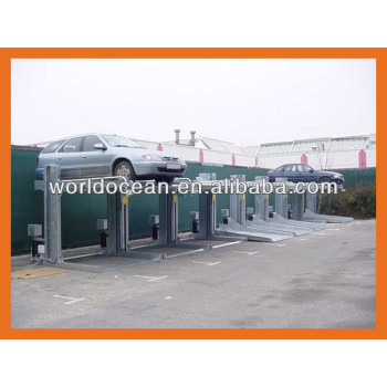 Smart two levels car parking system