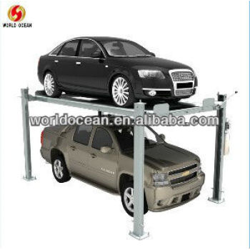 CE approved Four post car parking lift /Parking system WPF3500