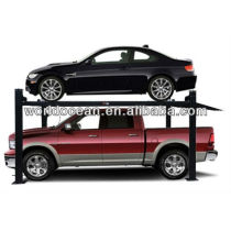 Four post hydraulic car parking lift WPF3500 for sale