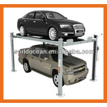 Hydraulic Four Post Parking Lift For Car Parking 8000lb