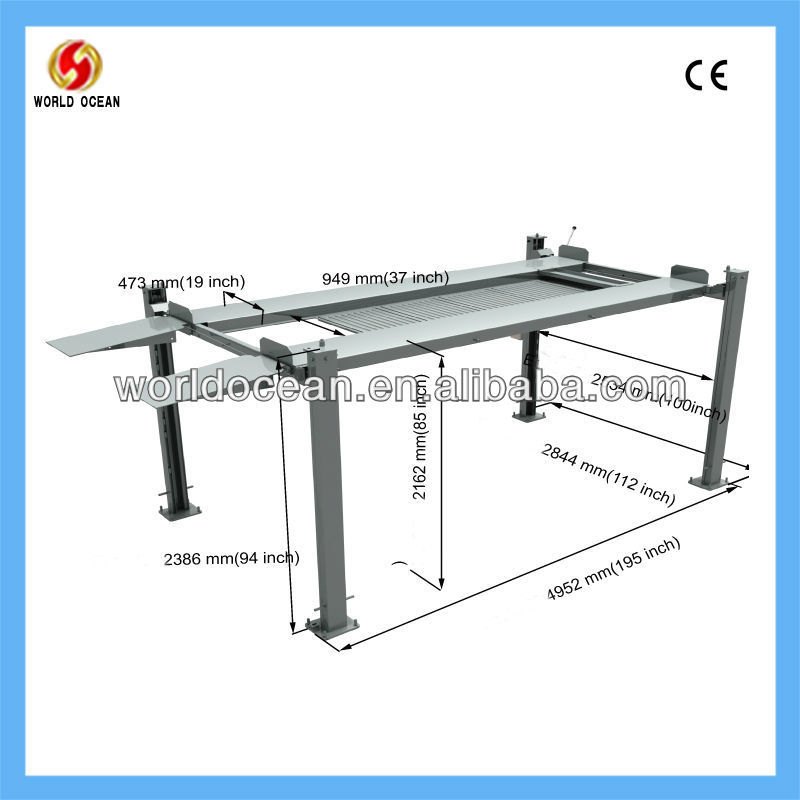 Steel structure for car parking