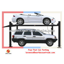 New Product for 2013 Four post automatic parking lift used home garge