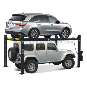 Automatic electric control 2 level parking lift