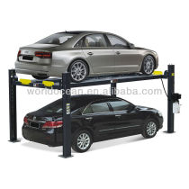 Four post automatic parking lift for cars