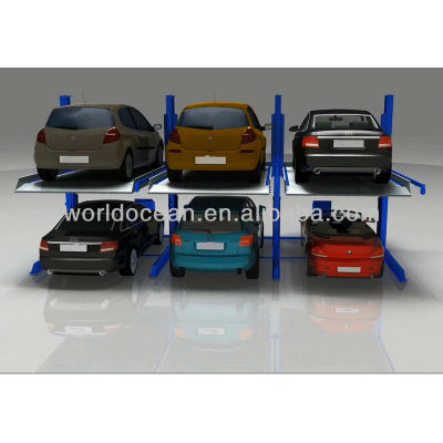 Popular double stack parking system for cars