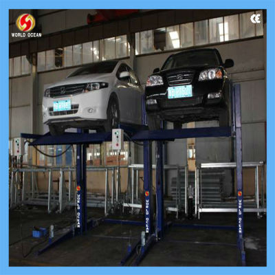 2.2 ton two post elevated car parking