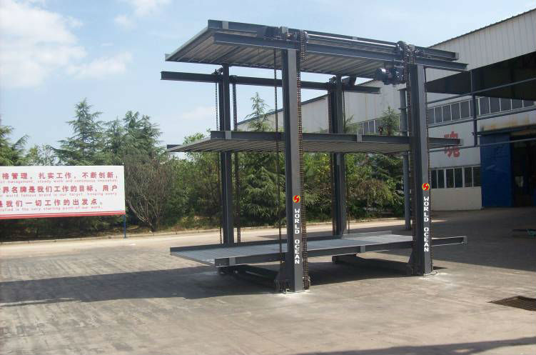 Pit type stacker , Parking Lift In Pit For 3 Cars WP3-7.5