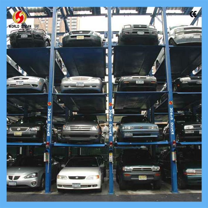 16500lbs car stacking system for new cars and show cars