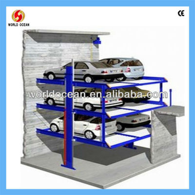 Parking Lift In Pit For 6 Cars,WP6-15 car parking system