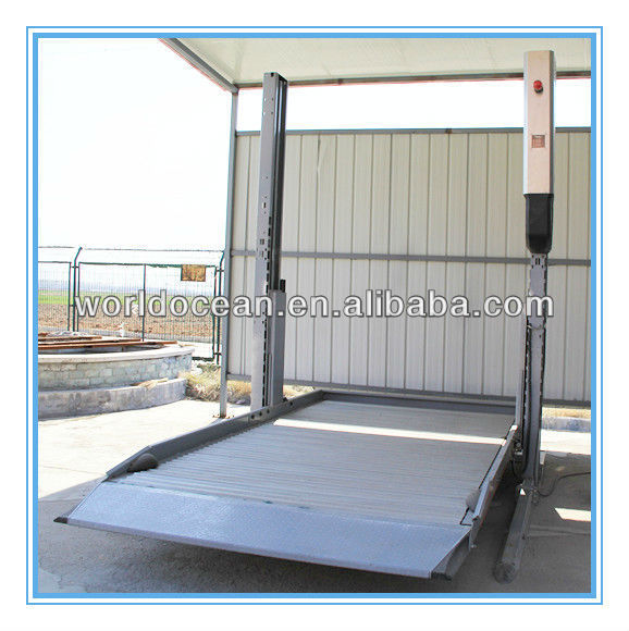 Two post parking system for parking lot WOW8027 (CE)