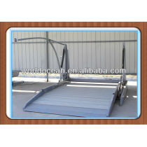 Two Post 2 Floor Hydraulic Tilting Parking LIft Car parking system