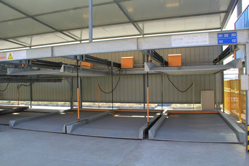 3 Layers Lifting Sliding Parking /pit parking system
