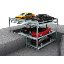 3 Layers Lifting Sliding Parking /pit parking system