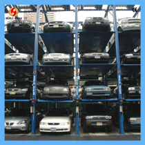 mechanical parking system/Quad Stacker Parking/unused Car Storage Parking for car dealer shop