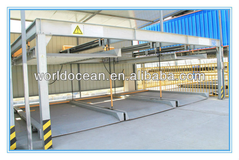 two level Lift-Sliding type car parking system