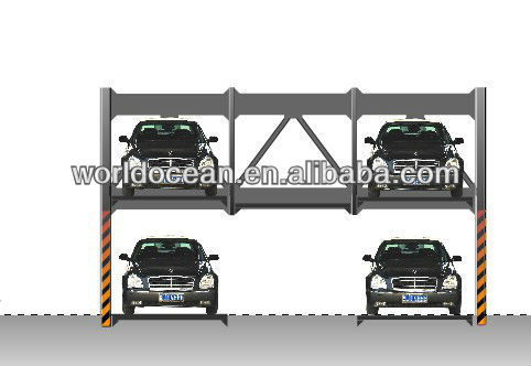 Mini car parking system for home use