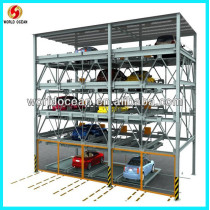 Lifting and sliding puzzle automatic parking system