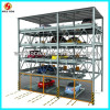 Lifting and sliding puzzle automatic commercial parking solution