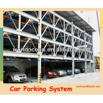 4 layer storage car parking system