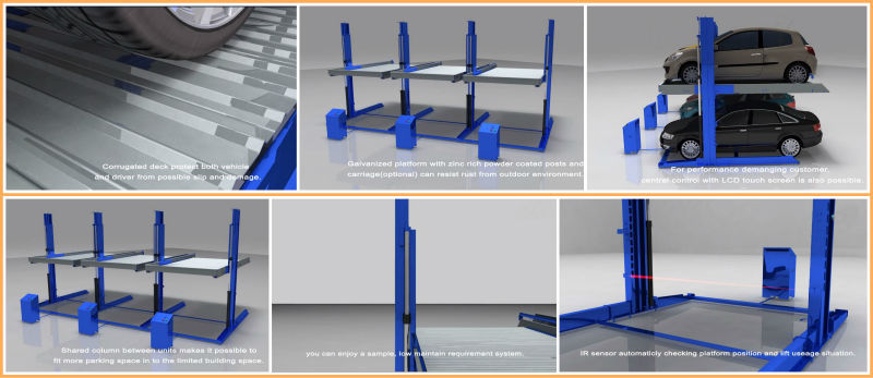 High quality car elevator parking systems