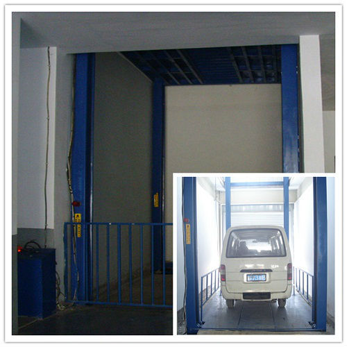 Garage mechanical lifting elevator