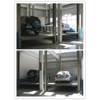 New latest product 4 post car parking elevator