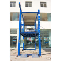 New Product for 2013 Hydraulic Crossing car hoist cargo lift for cars or goods