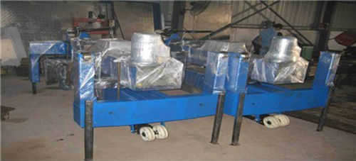 One post mobile tire changing lift for truck