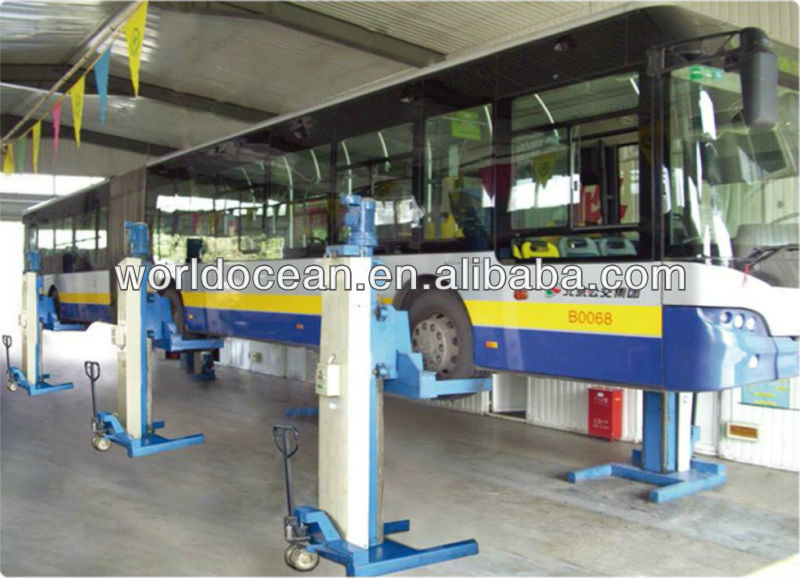 Mobile Column Lift with Electric Power Unit and Control Self Diagnosis Function System