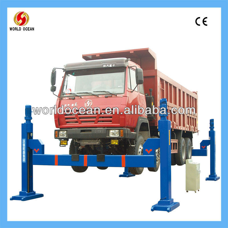 mechanical lift for large vehicle and truck
