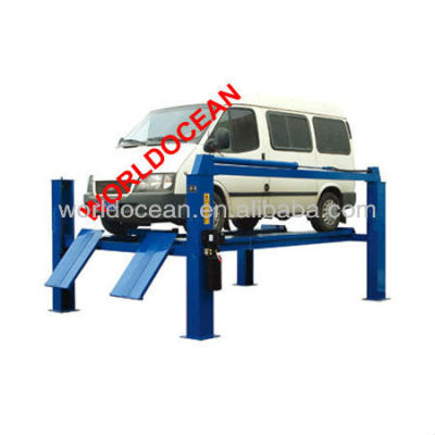 four post lift for large vehicles capacity 8000kgs