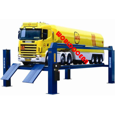 12 ton heavy duty truck hoist for large vehicle/ minbus/ bus/ truck