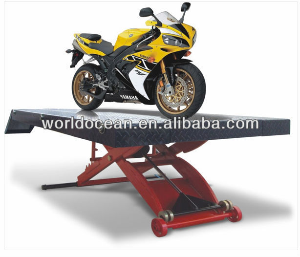 motorcycle scissor lift table WMT500