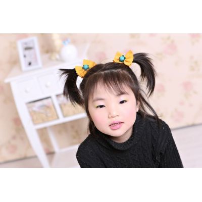 Fashion Cute Baby Kid Child Children Girl Flower Bowknot Hairband hair tie Elastic Hair Ornament Jewelry Accessories