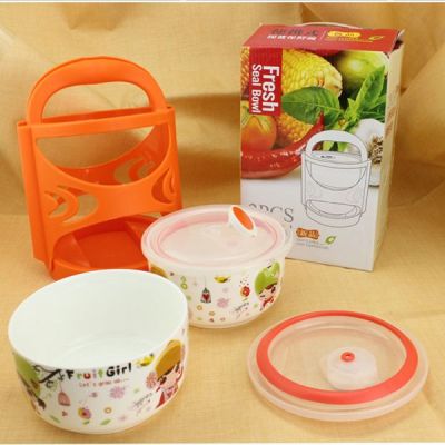 Multi-functional Portable Airtight Preserving Lunch/Bento Box for Kids