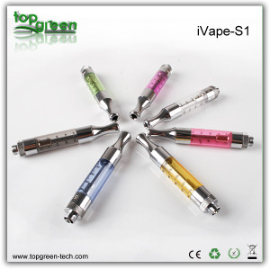 Topgreen les dernières cigarettes électroniques iVape S1 nouveaux e cig colorés