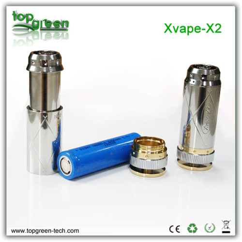 Topgreen 2013 Date Big capacité de la batterie Xvape-X2 E cig Mod