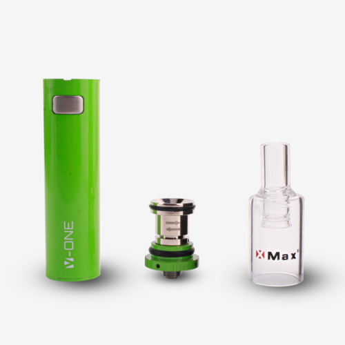 XMAX V-ONE  WAX VAPE PEN GREEN quartz coil vaporizer