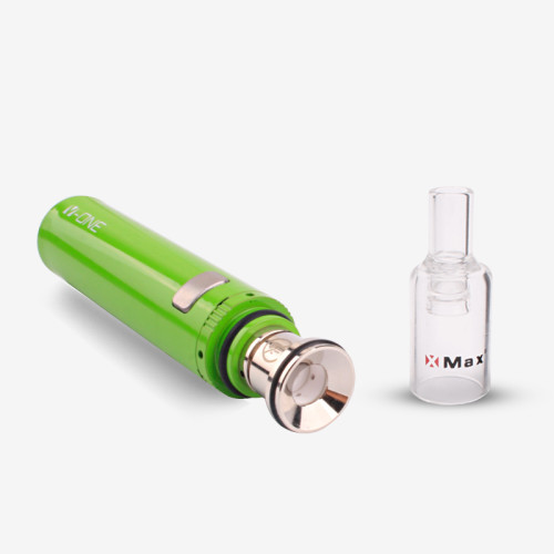 XMAX V-ONE  WAX VAPE PEN GREEN quartz coil vaporizer