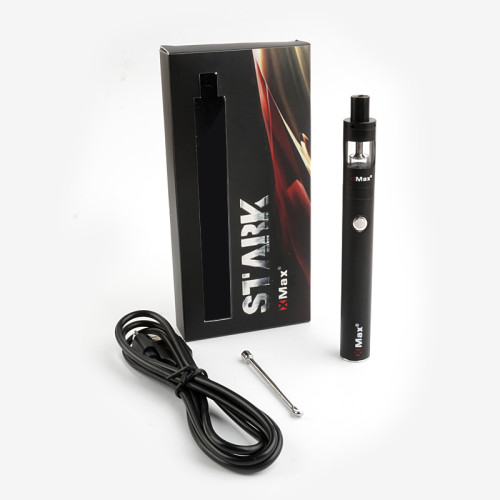 XMAX STARK 650mah battery Dual quartz rods and Massive hit wax pen as best selling concentrate vaporizer in USA