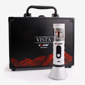 XVAPE VISTA in Silver for two people to smoke simultaneously