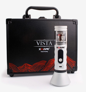 XVAPE VISTA in Silver for two people to smoke simultaneously