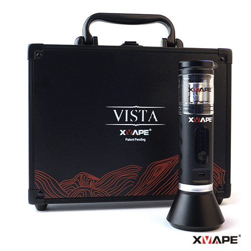 Black XVAPE VISTA enail vaporizer for wax
