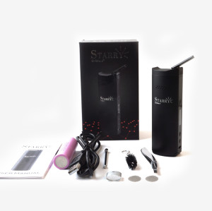High performance but cheap price Xmax Starry besr selling herb vaporizer 2500mah changeable Samsung battery Ceramic baking chamber dry herb vaporizer pen