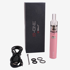 XMAX V-ONE wholesale pink concentrate vaporizer with glass mouthpiece