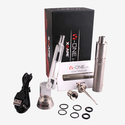 XVAPE V-ONE2.0 2 in 1 e-rig concentrate vaporizer with bubbler