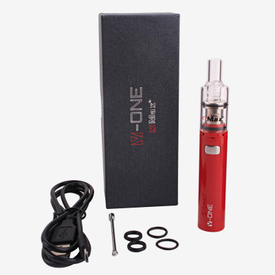 wholesale portable concentrate vaporizer kit with glass mouthpiece