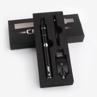 wholesale black portable vape pen Cricket Single titanium quartz coil vaporizer for wax