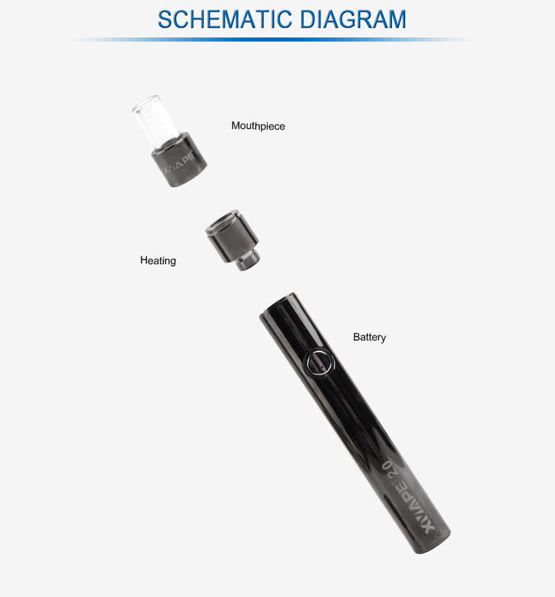 XVAPE Cricket 2.0 Wax and Thick Oil Pen Kit — Vape Pen Sales