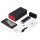 GOTHIC BLACK XVAPE ARIA 2-IN-1 VAPORIZER FOR DRY HERB AND WAX with Vibration alert